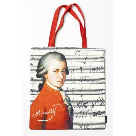 Mozart mintás táska