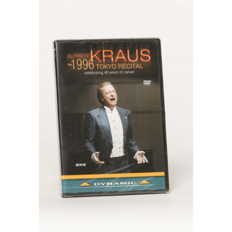 DVD Alfredo Krauss: The 1996 Tokyo recital