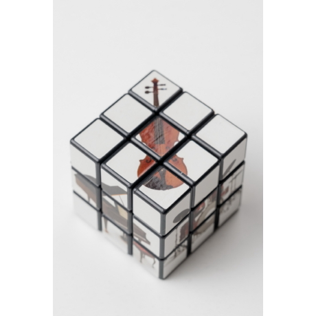 Zenei mintás Rubik kocka